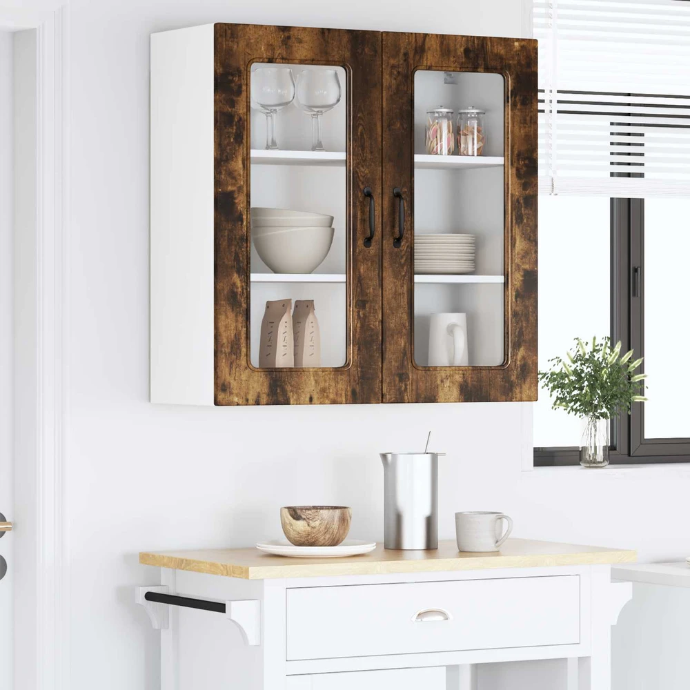 Indaplovės plokštė Kalmar Rūkyta ąžuolas 80 x 31 x 80 cm