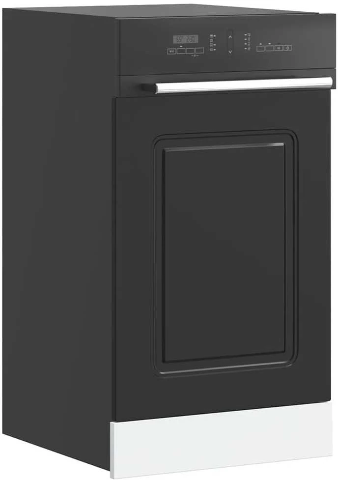 indaplovės skydelis Kalmar juodas 45x1,5x57 cm