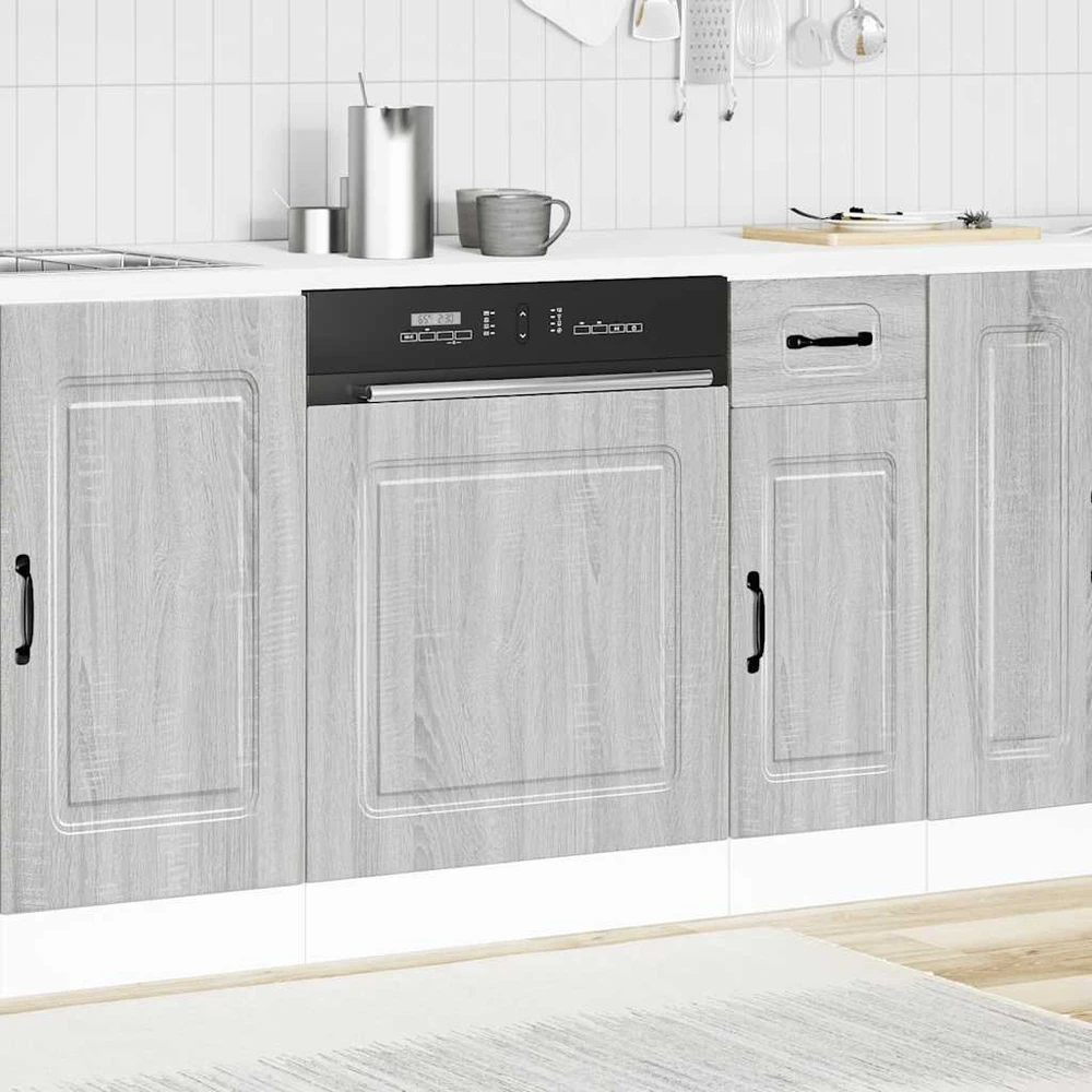 indaplovės skydelis Kalmar Pilka Sonoma 60x1,5x57 cm
