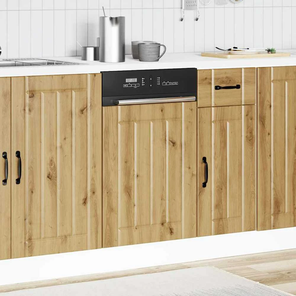 indaplovės skydelis Lucca Artisan Oak Engineered Wood