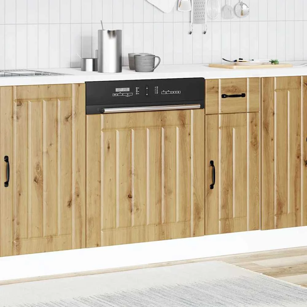 indaplovės skydelis Lucca Artisan Oak Engineered Wood