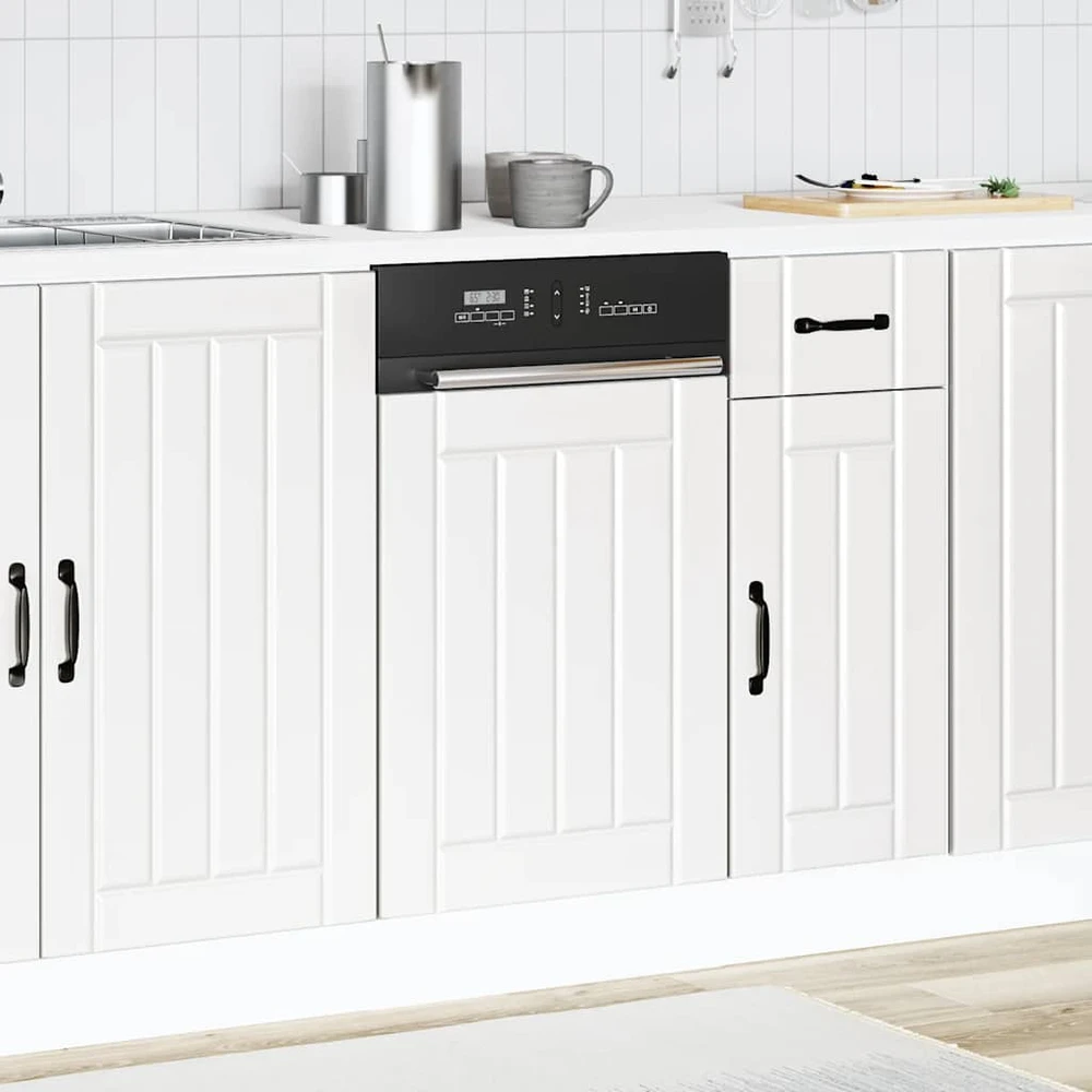 indaplovės skydelis Lucca Baltas Engineered Wood