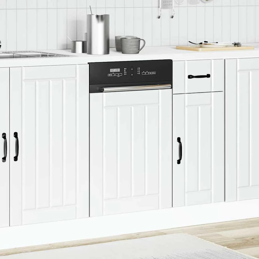 indaplovės skydelis Lucca Baltas Engineered Wood