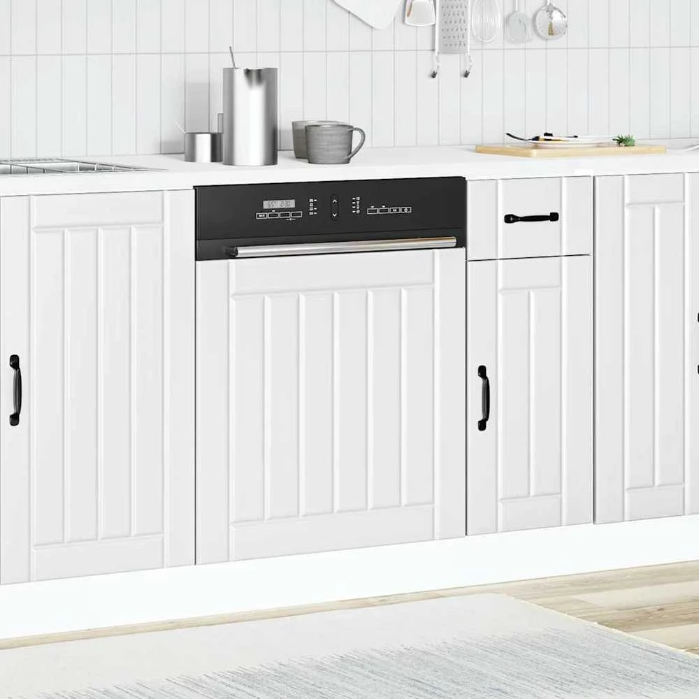 indaplovės skydelis Lucca Baltas Engineered Wood