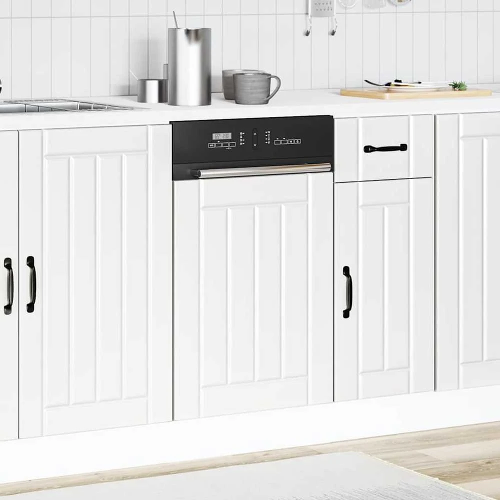 indaplovės skydelis Lucca Baltas Engineered Wood