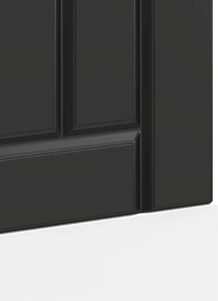 indaplovės skydelis Lucca Juodas Engineered Wood