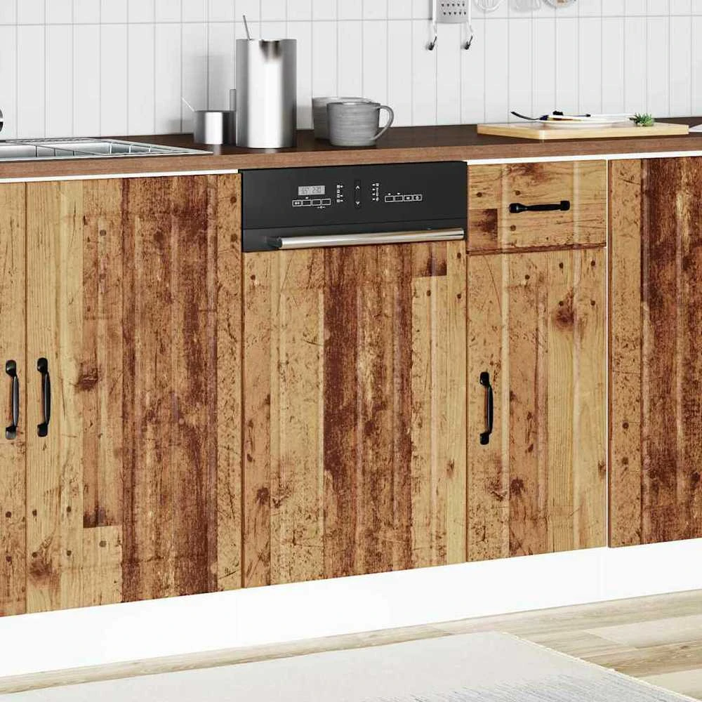 indaplovės skydelis Lucca Old Wood Engineered Wood
