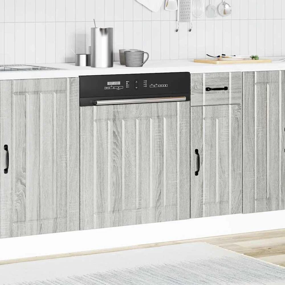 indaplovės skydelis Lucca Pilka Sonoma Engineered Wood