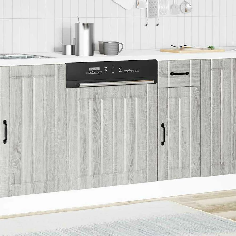indaplovės skydelis Lucca Pilka Sonoma Engineered Wood