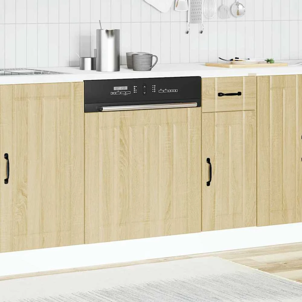 indaplovės skydelis Lucca Sonoma Oak Engineered Wood