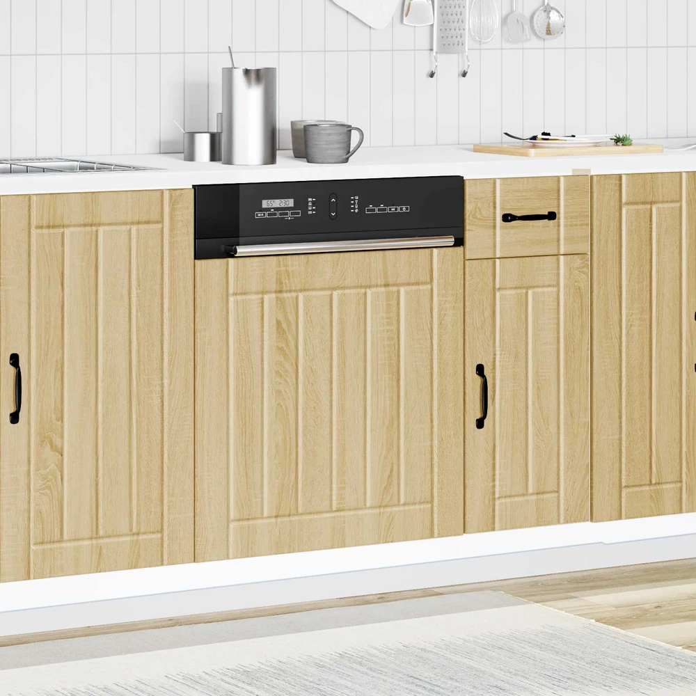 indaplovės skydelis Lucca Sonoma Oak Engineered Wood