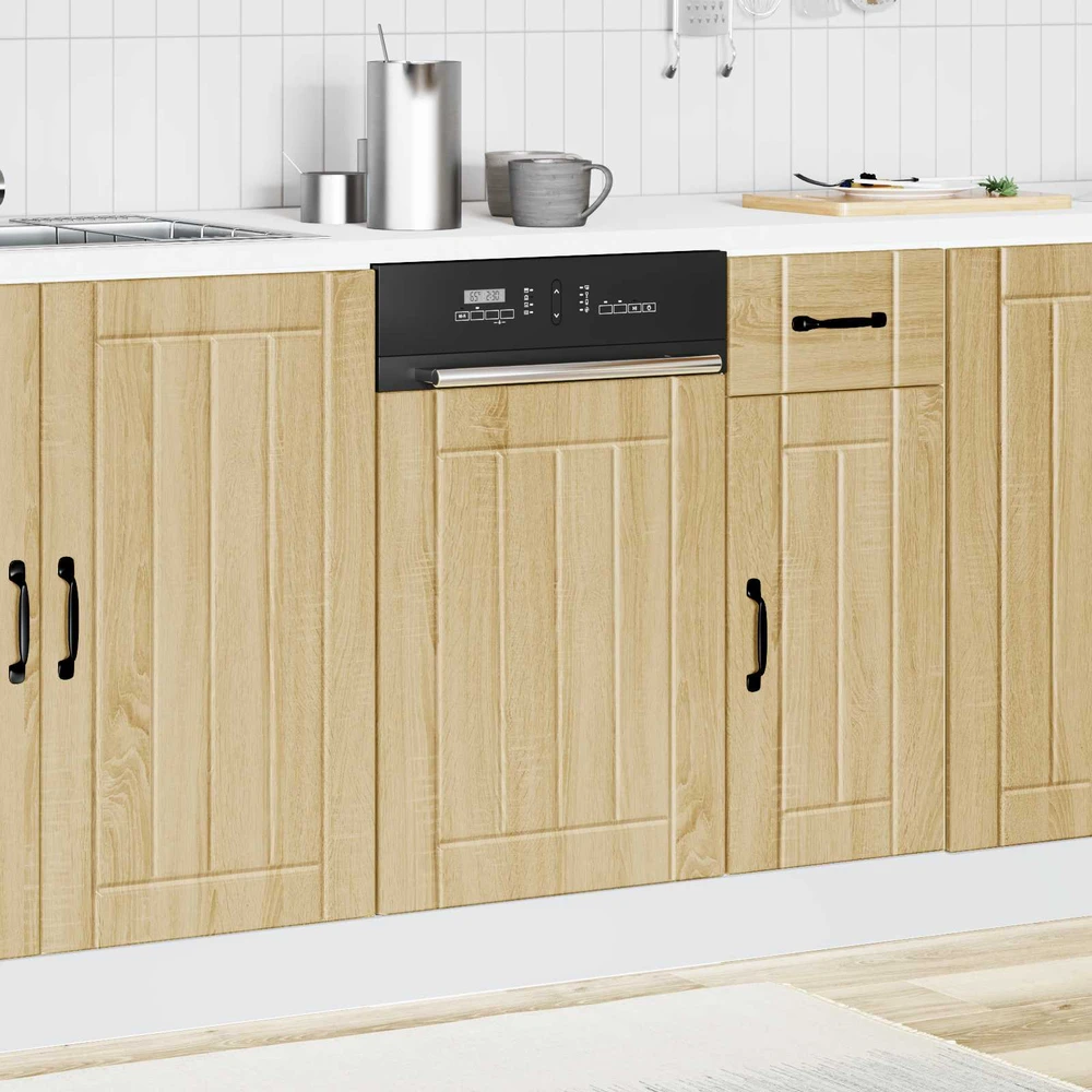 indaplovės skydelis Lucca Sonoma Oak Engineered Wood