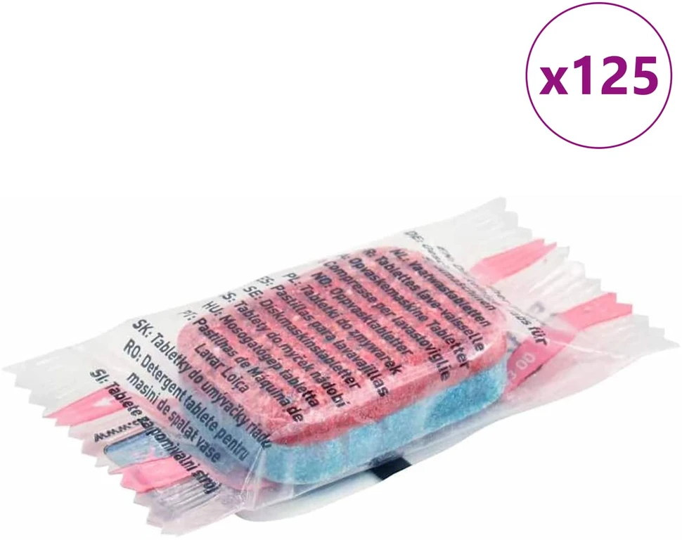 Indaplovės tabletės 125 vnt.