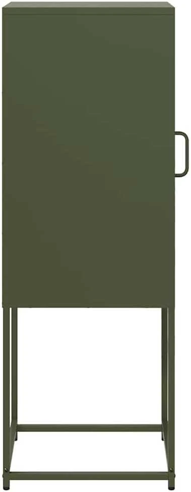 indauja alyvuogių žalia 36x39x107 cm šaltai valcuotas plienas