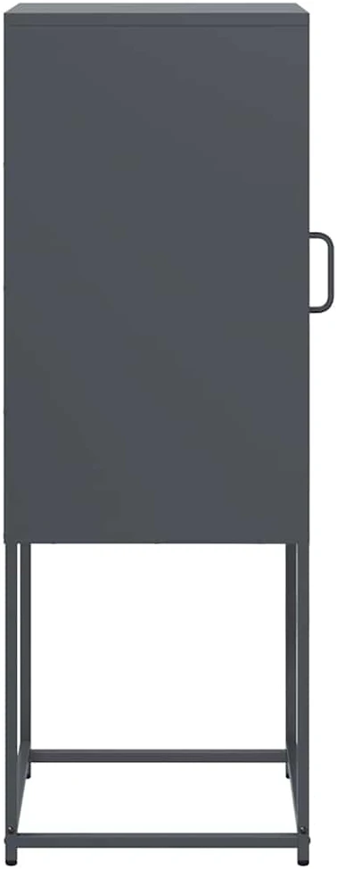 indauja antracitas 36x39x107 cm šaltai valcuotas plienas