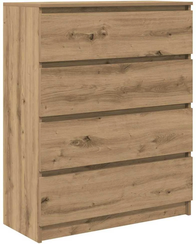 indauja Artisan ąžuolas 80x35x99 cm inžinerinė mediena