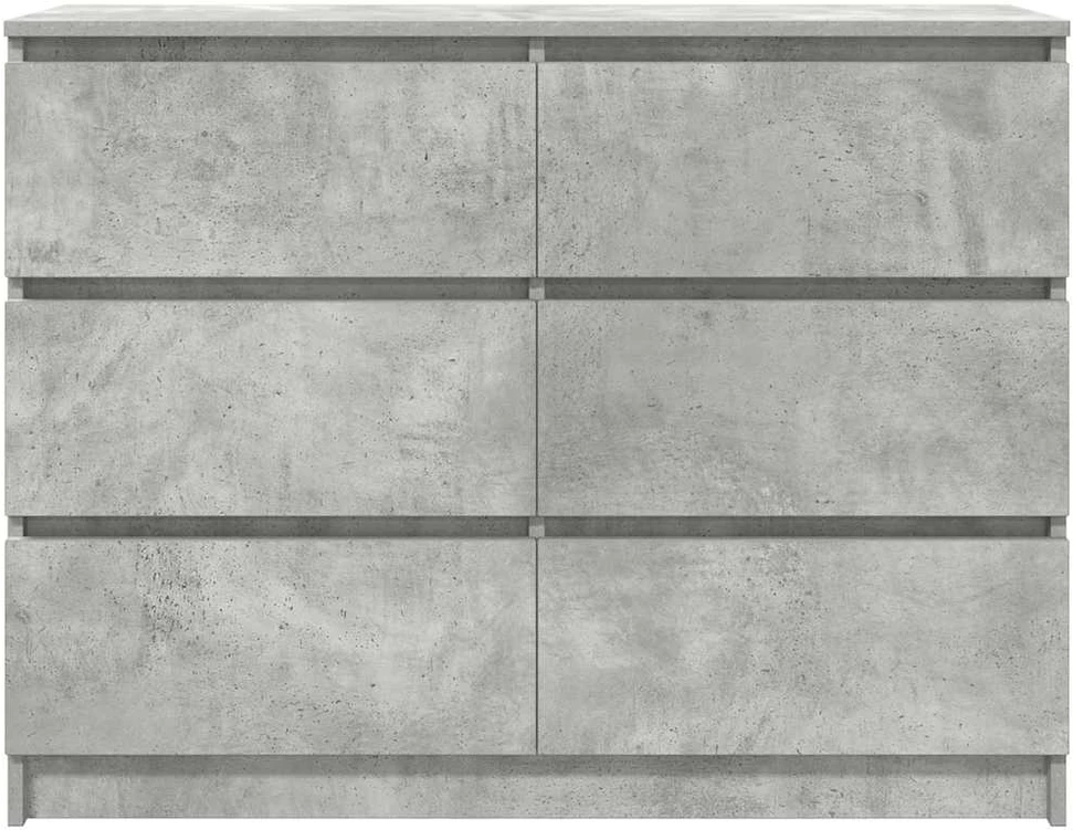 indauja Betonas Pilkas 100x35x76 cm Inžinierinė mediena
