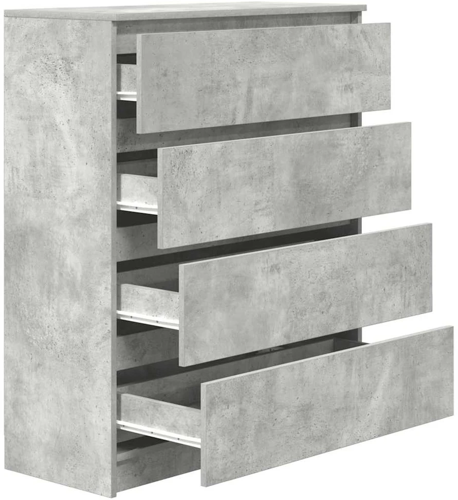 indauja Betonas Pilkas 80x35x99 cm Inžinierinė mediena