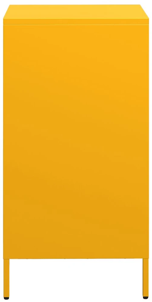 indauja garstyčių geltona 35x39x73,5cm šaltai valcuotas plienas