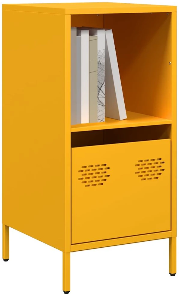 indauja garstyčių geltona 35x39x73,5cm šaltai valcuotas plienas