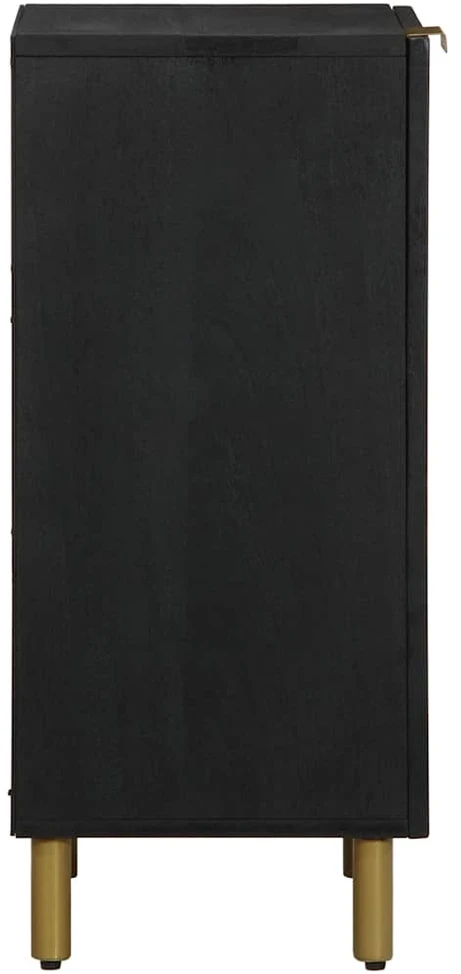 indauja juoda 40x33x75 cm inžinierinė mediena