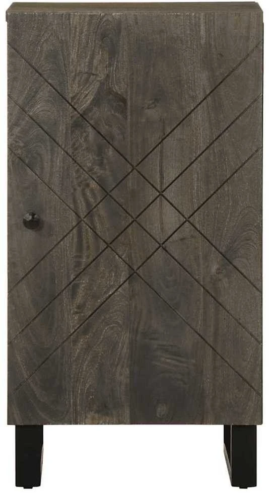 indauja juoda 40x33x75 cm Masyvo medžio mango