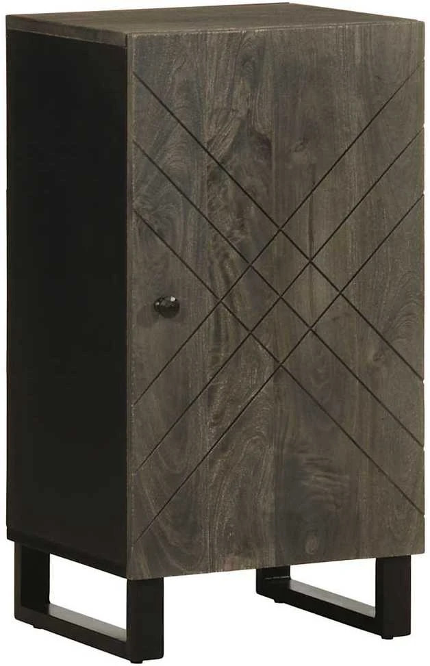 indauja juoda 40x33x75 cm Masyvo medžio mango