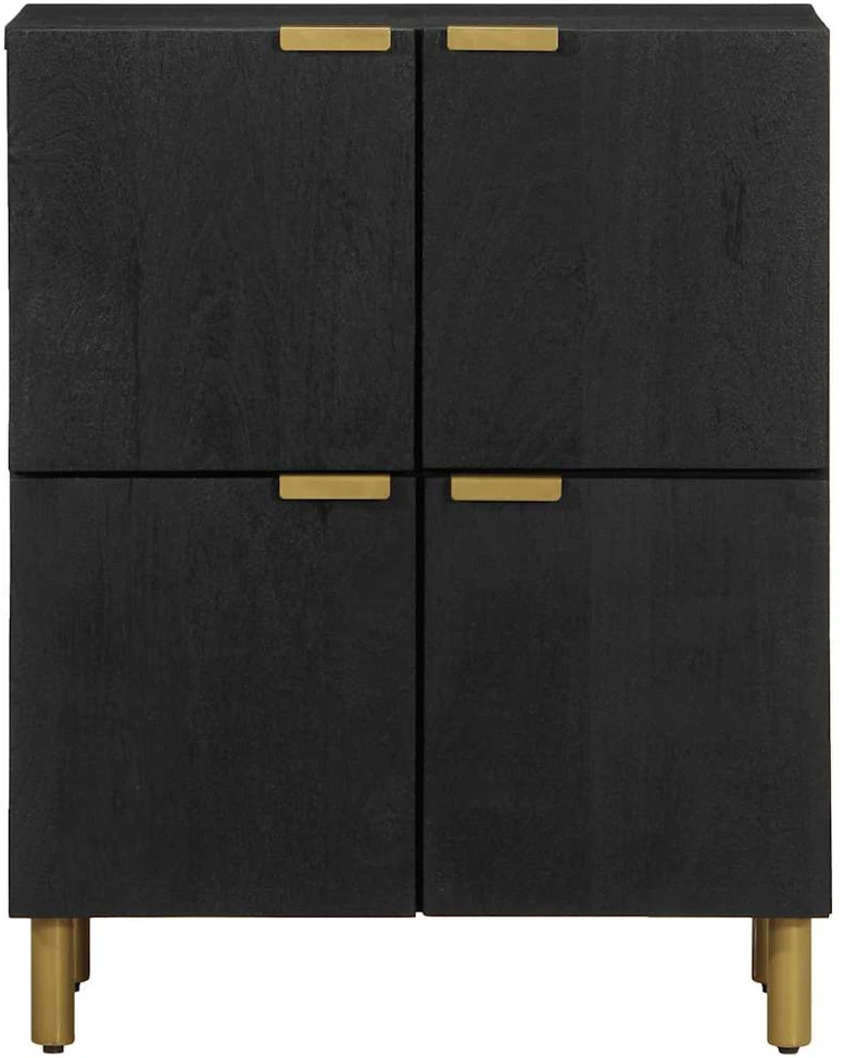 indauja juoda 60x33x75 cm inžinierinė mediena