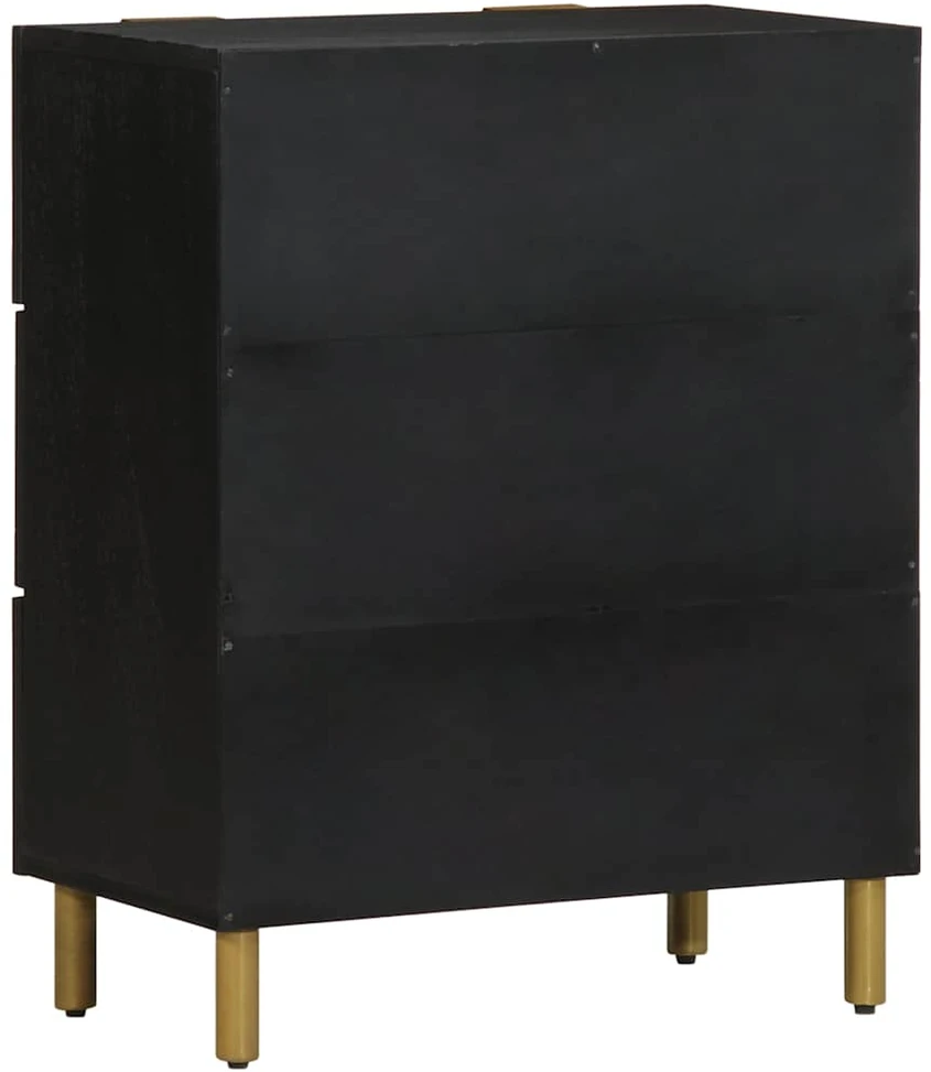 indauja juoda 60x33x75 cm inžinierinė mediena