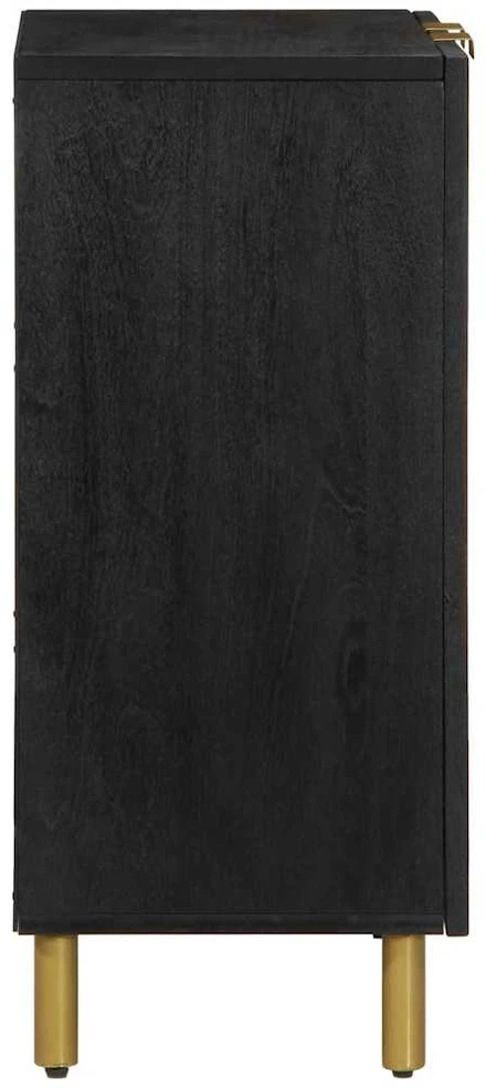 indauja juoda 60x33x75 cm inžinierinė mediena