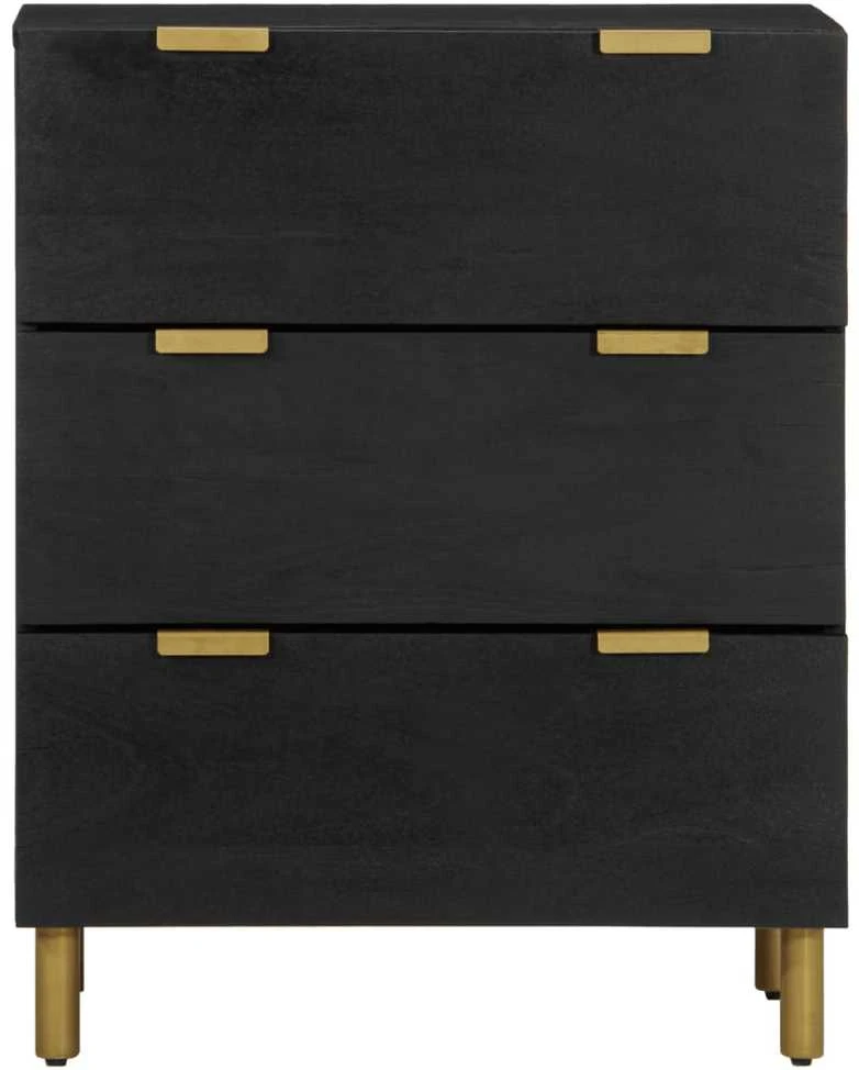 indauja juoda 60x33x75 cm inžinierinė mediena