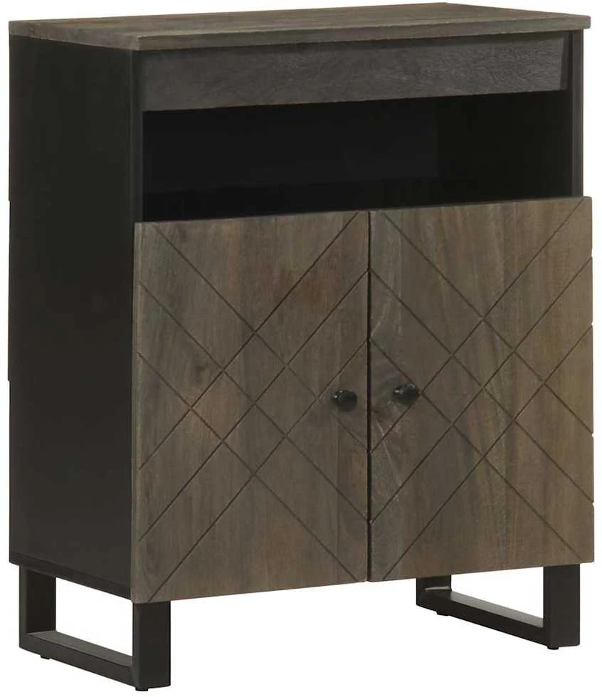 indauja juoda 60x33x75 cm masyvo mango