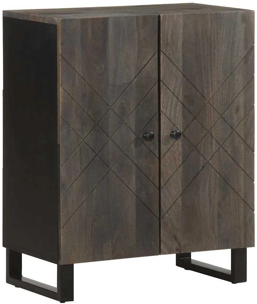 indauja juoda 60x33x75 cm masyvo mango
