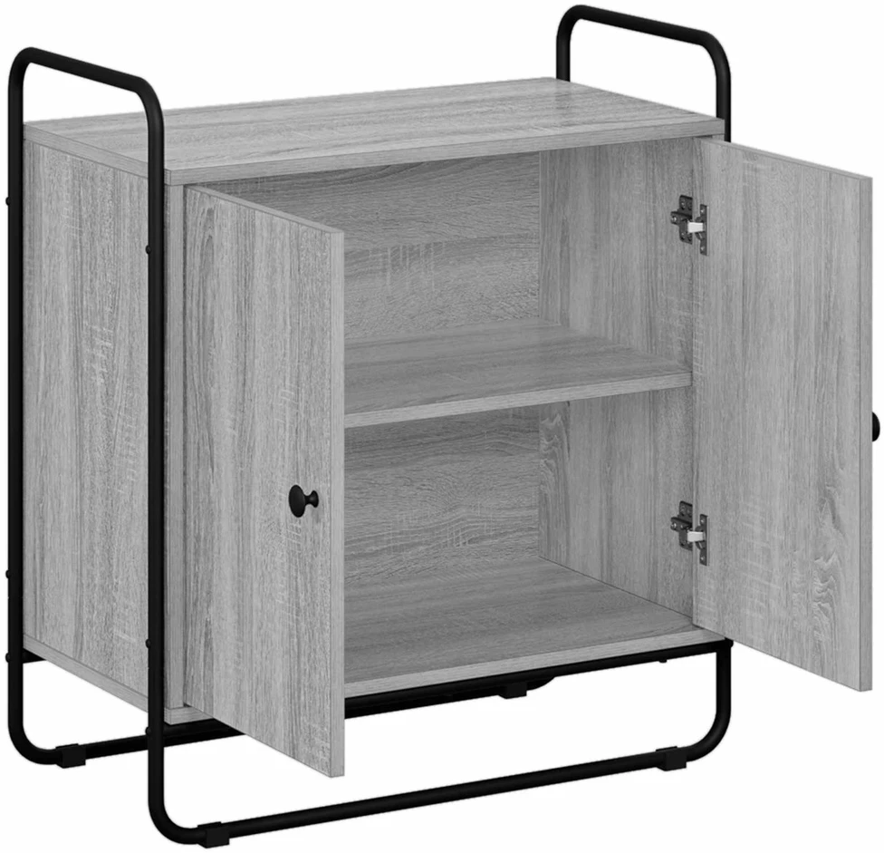 Indauja Pilka Sonoma 68 x 35 x 75 cm Apdirbta mediena