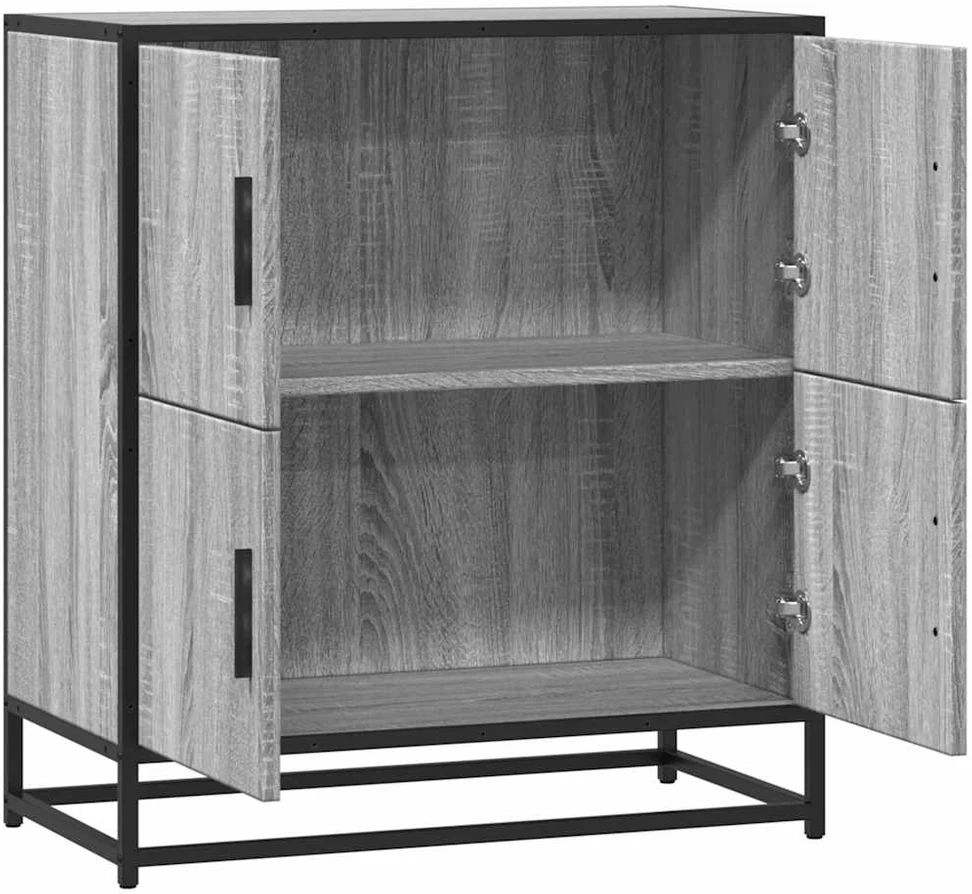 indauja Pilka Sonoma 68x35x76 cm Inžinierinė mediena