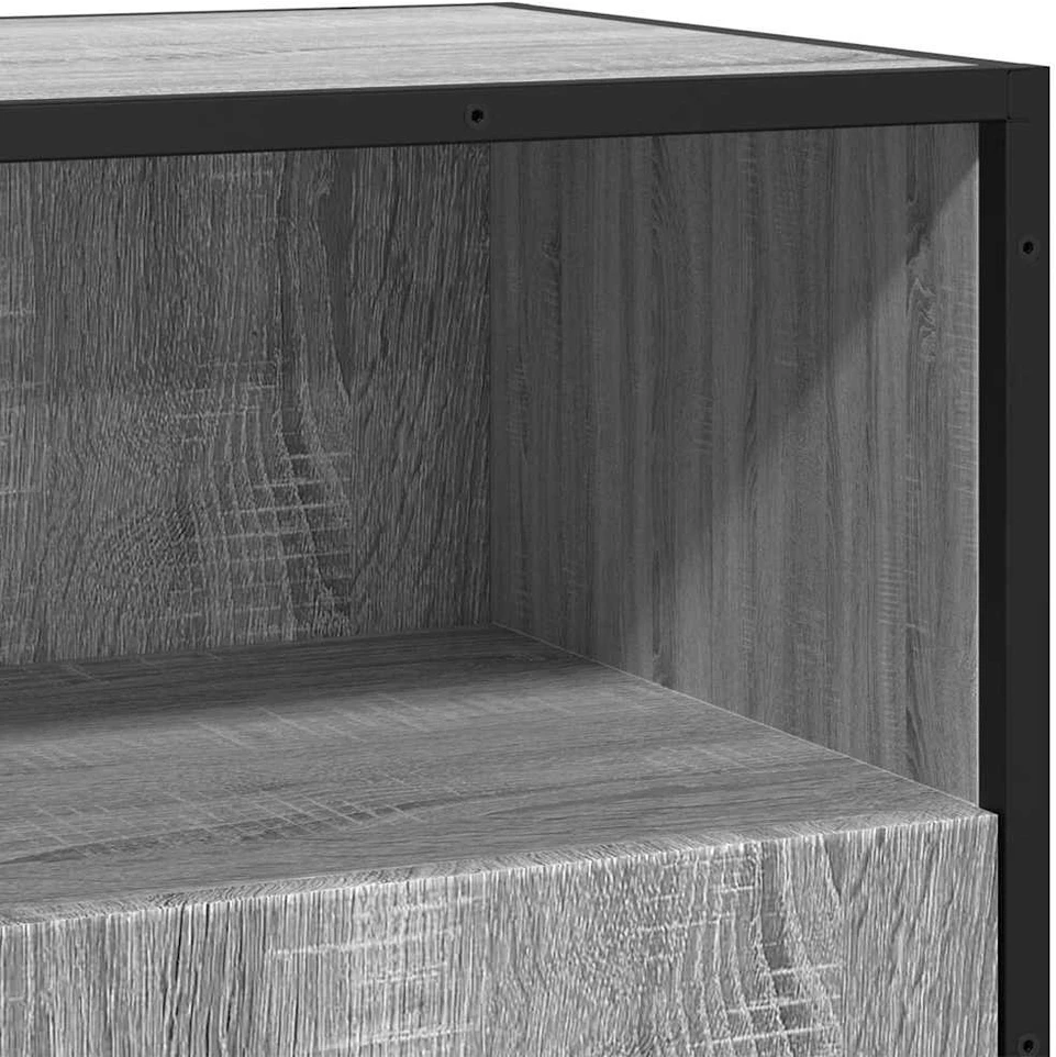 indauja Pilka Sonoma 68x35x76 cm Inžinierinė mediena