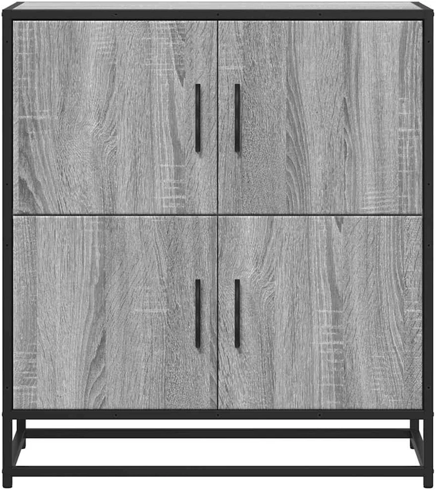 indauja Pilka Sonoma 68x35x76 cm Inžinierinė mediena
