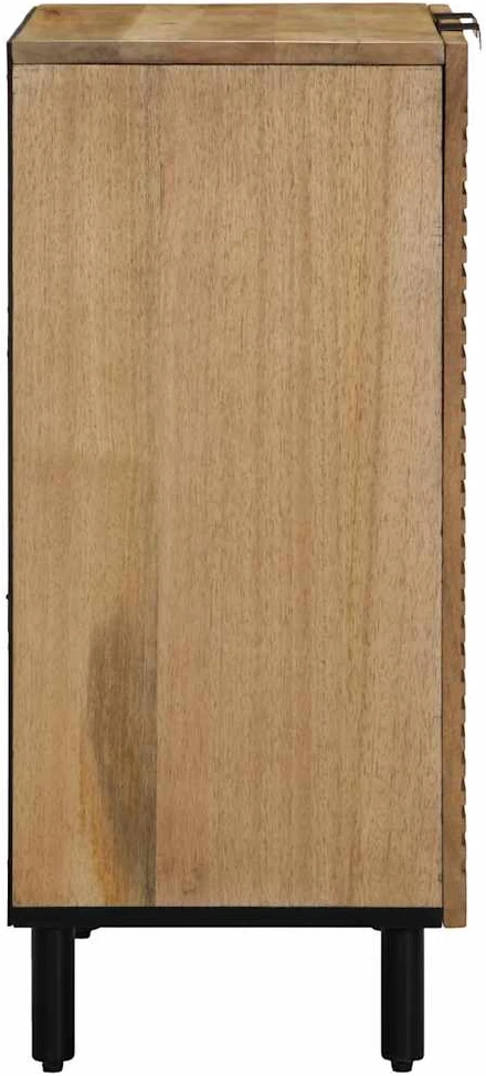 indauja Ruda 60x33x75 cm Masyvo medžio mango