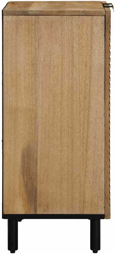 indauja Ruda 60x33x75 cm Masyvo medžio mango