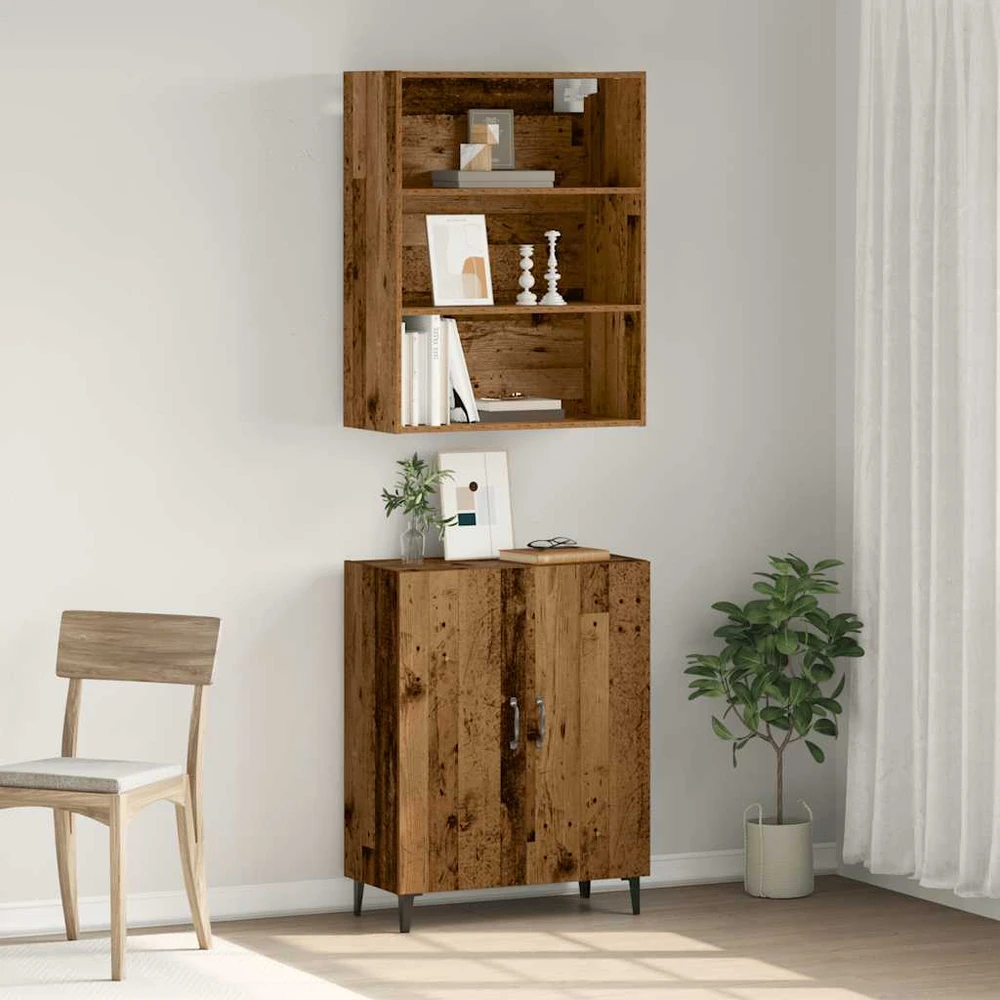 indauja su sienine spintele Old Wood Engineered Wood