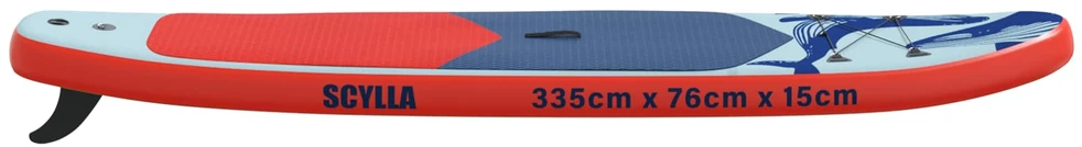 Inflatable Stand Up Paddle Board SCYLLA 335 x 76 x 15 cm Mėlyna