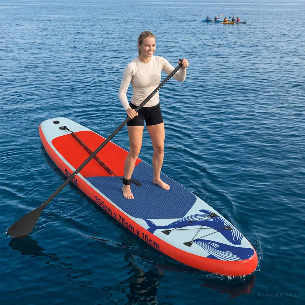 Inflatable Stand Up Paddle Board SCYLLA 335 x 76 x 15 cm Mėlyna