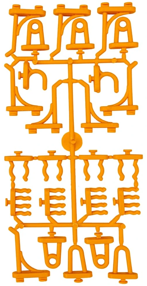 Įrankių sienelė, 500x1000mm, PP, 50 kabliukų