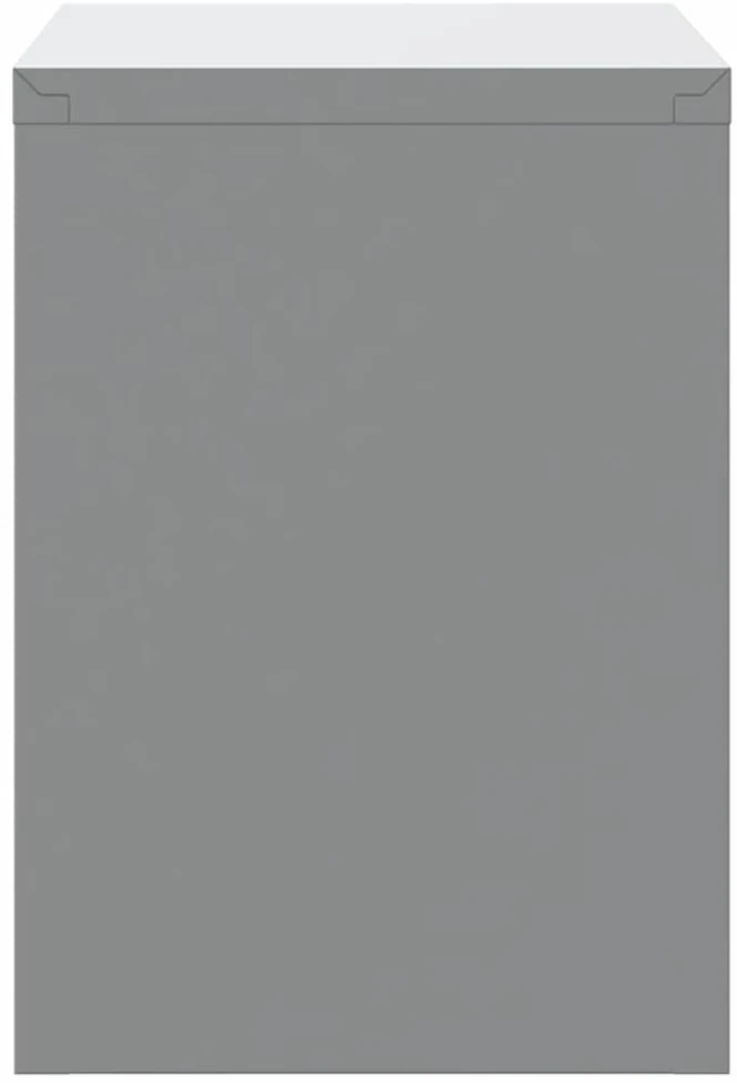 Įrankių spinta Juoda ir pilka 50 x 25 x 35 cm Plienas