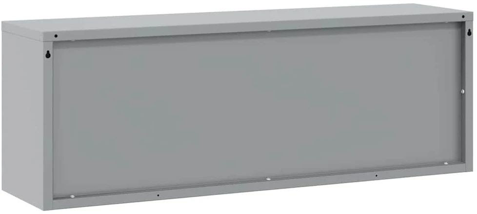 Įrankių spinta Raudona ir pilka 100 x 25 x 35 cm Plienas
