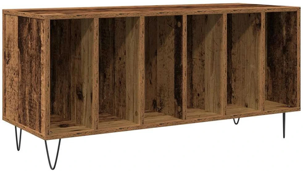 Plokštelių spintelė artisano ąžuolo 100 x 38 x 48 cm