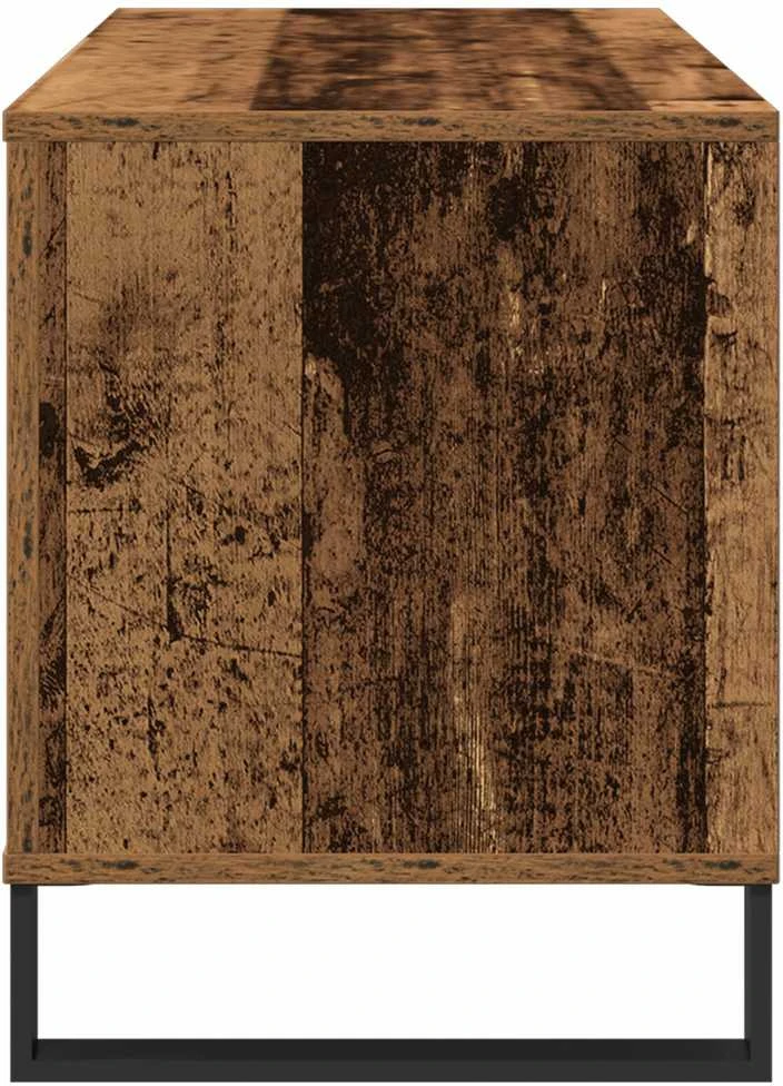 Plokštelių spintelė artisano ąžuolo 100 x 38 x 48 cm