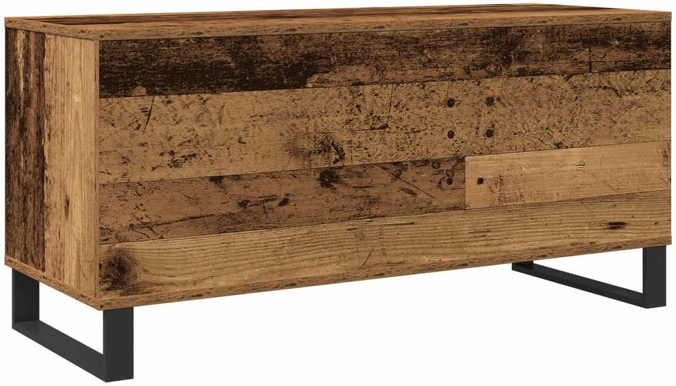 Plokštelių spintelė artisano ąžuolo 100 x 38 x 48 cm