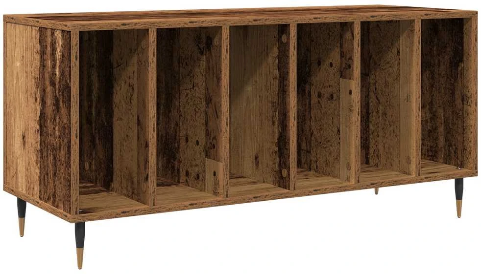 Plokštelių spintelė artisano ąžuolo 100 x 38 x 48 cm
