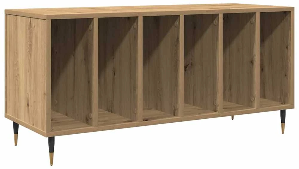 Plokštelių spintelė artisano ąžuolo 100 x 38 x 48 cm